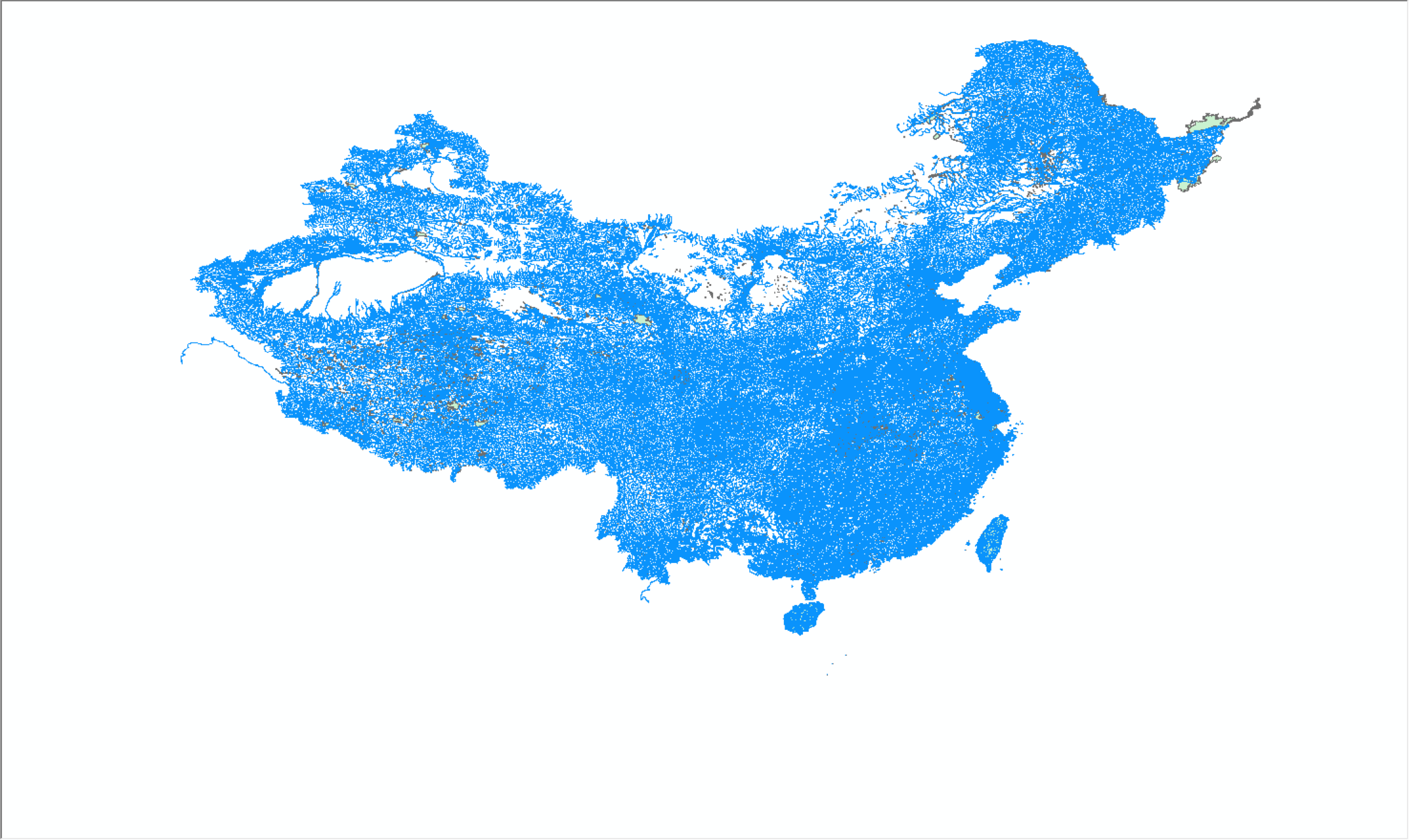 🌊 免费分享｜1:100万基础地理信息成果数据 · 水系专题深度解析析