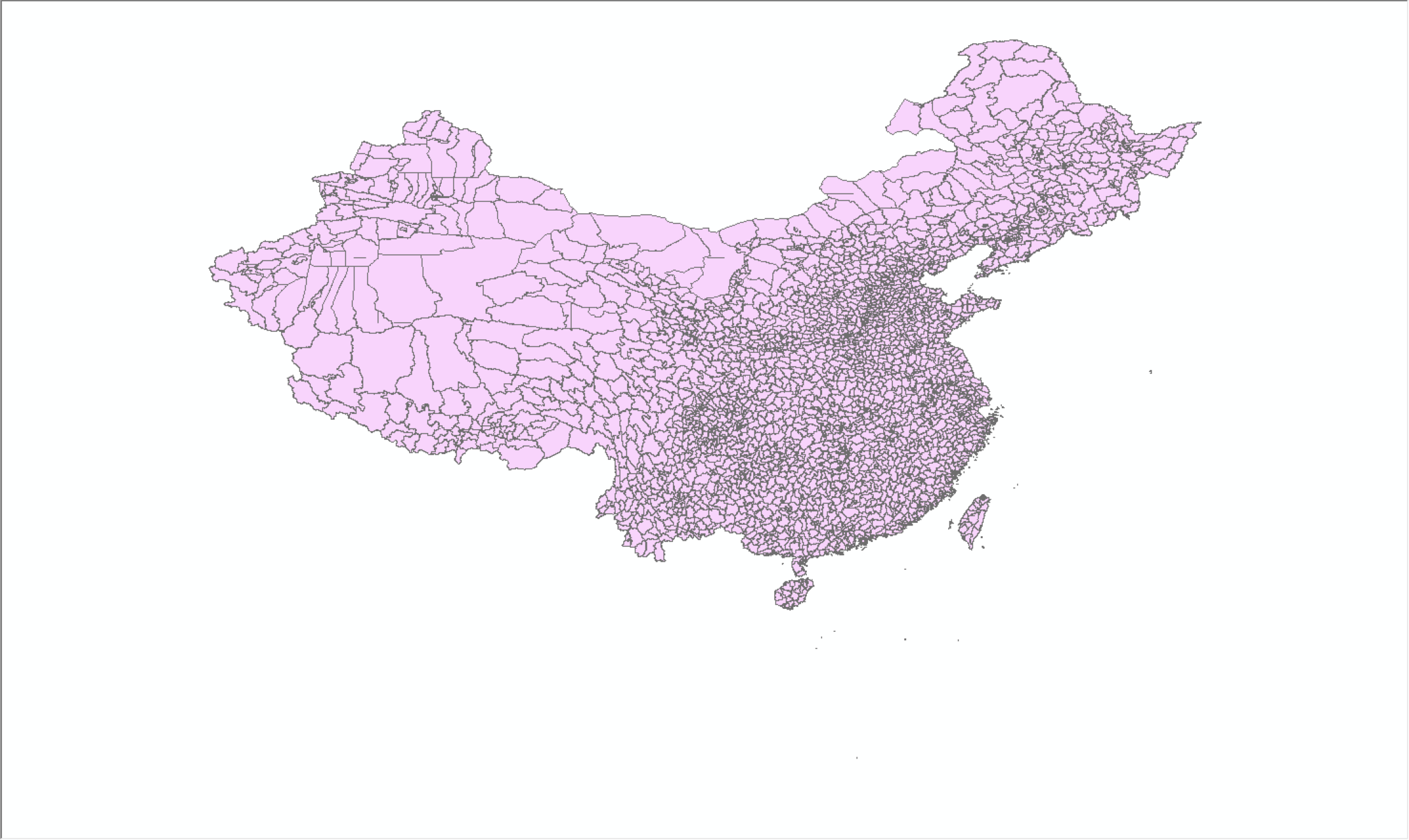 免费分享 | 1:100万基础地理信息成果数据 —— 境界与政区专题