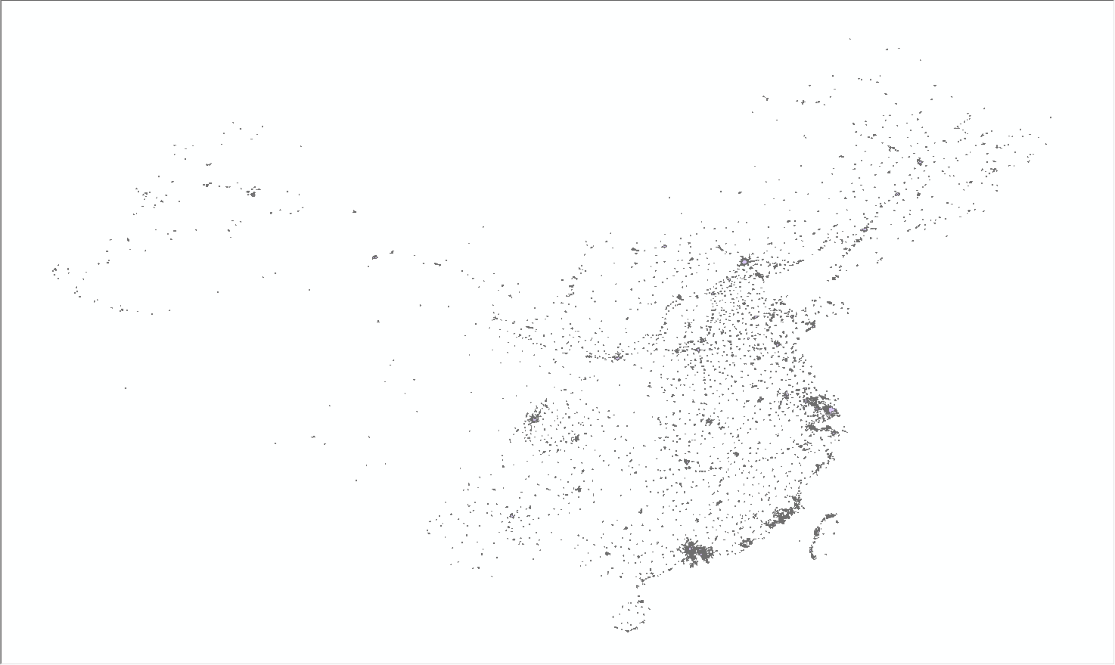 免费分享 | 1:100万基础地理信息成果数据 · 居民地及设施专题全覆盖